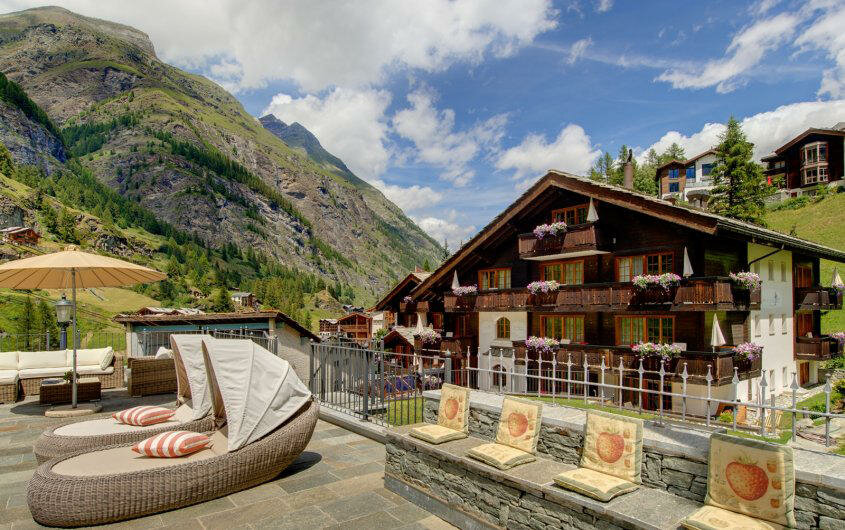 Restaurant Hotel Berghof Zermatt, Valais, photo