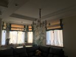 Ubranstvo okon (Golovinskoye Highway, 1), cortinas, cornisas