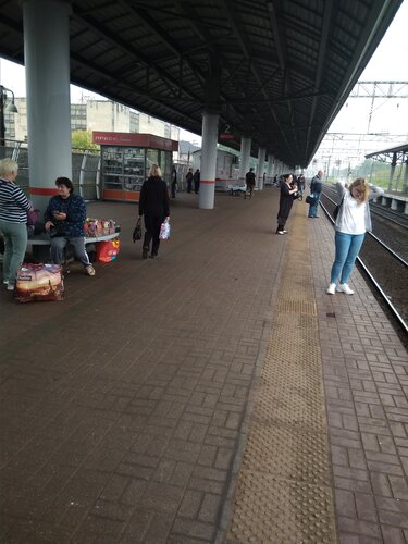 Train station Железнодорожная станция Выхино, Moscow, photo