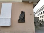Н.А. Макаеду (Pieramozhcaw Avenue, 51к1), placa conmemorativa, primera piedra