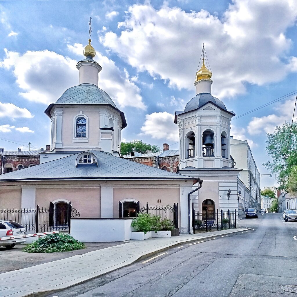 Orthodox church St. Sergius Church at Krapivniki, Moscow, photo