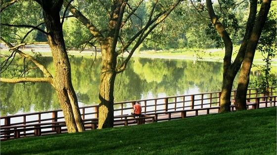 Park Dzhamgarovsky Park, Moscow, photo