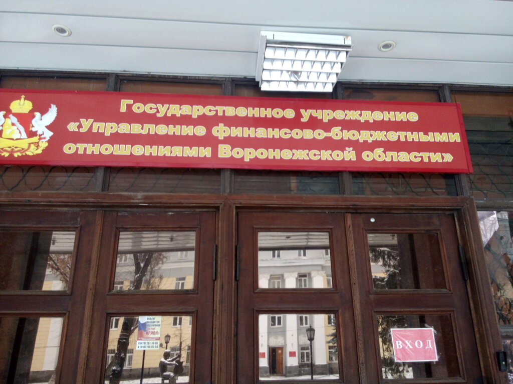 Government ministries, services Управление Финансово-бюджетными Отношениями Воронежской области, Voronezh, photo