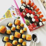 Sushi Wok (Donskaya Street, 96), barra de sushi
