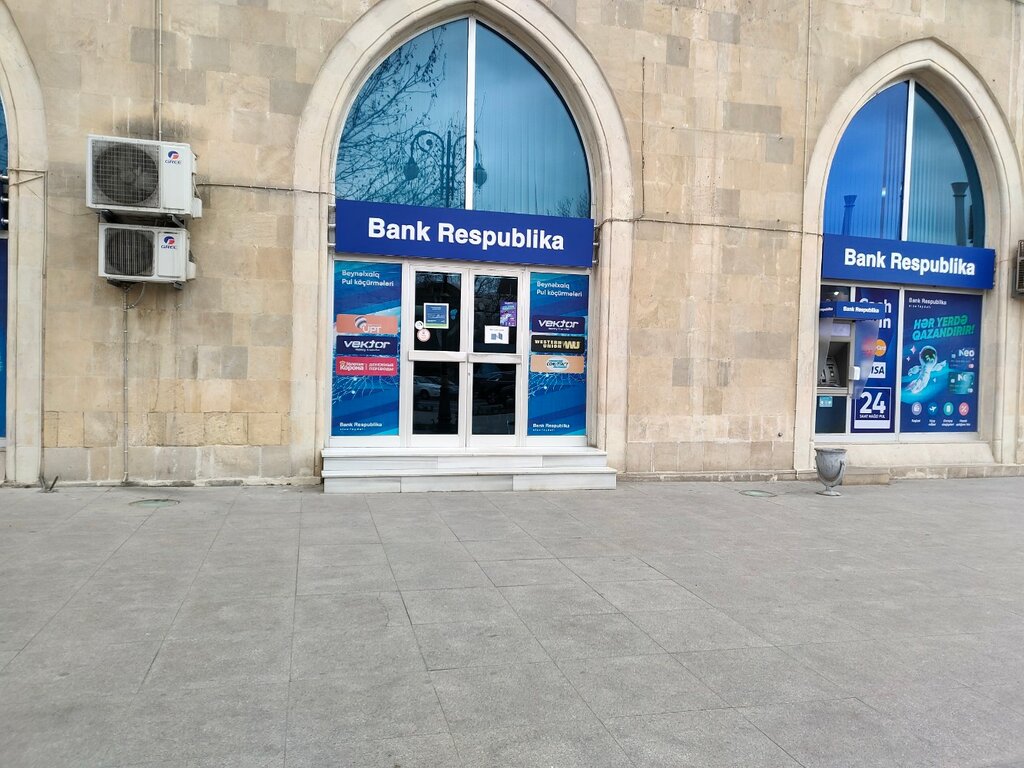Valyuta mübadiləsi Bank Respublika, Bakı, foto