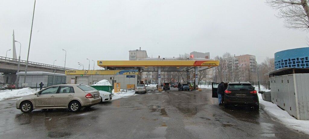 Gas station Rosneft, Moscow, photo