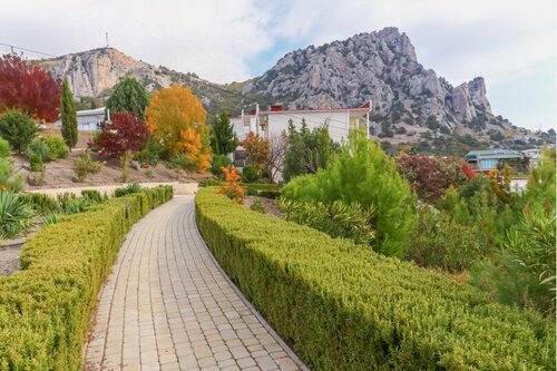 Гостиница Гостевой комплекс Аквапарк Симеиз в Симеизе