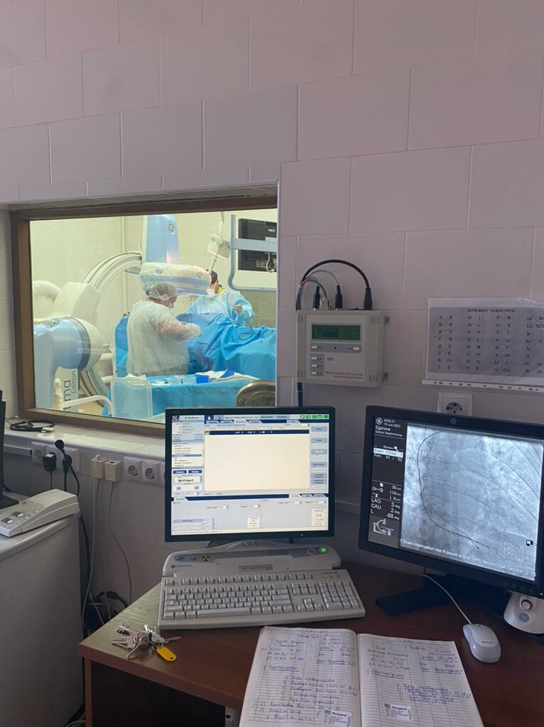 Department of the hospital Егорьевская больница, кардиологическое отделение ، ، صورة