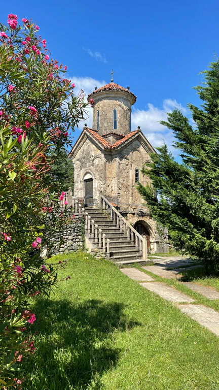 Monastery, convent, abbey Монастырь Успения Пресвятой Богородицы, Samegrelo‑Zemo Svaneti, photo