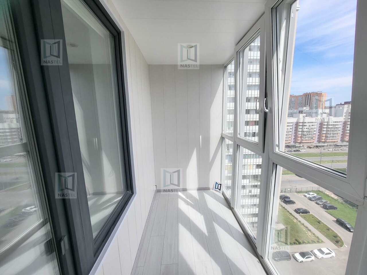 Настел - остекление, отделка, утепление балконов в СПб