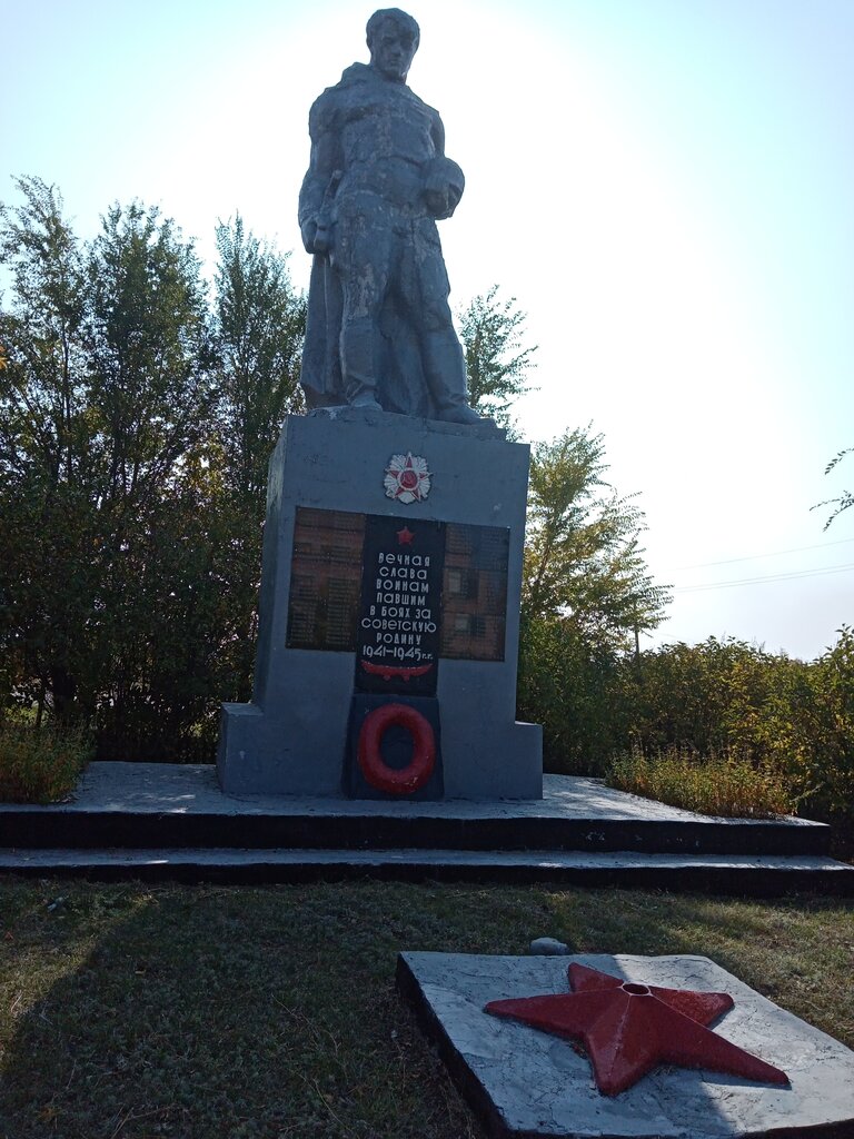 Monument, memorial Обелиск вечной славы воинам, павшим в Великой Отечественной войне, Orenburg Oblast, photo