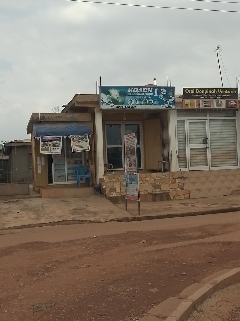 Barber shop Koach 1, Kumasi, photo
