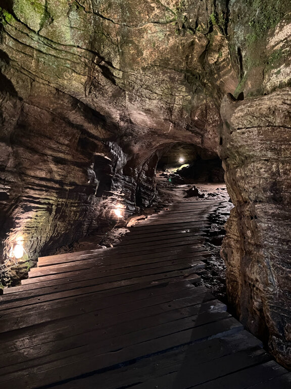 Doğa Akhshtyrskaya Cave, Soçi, foto