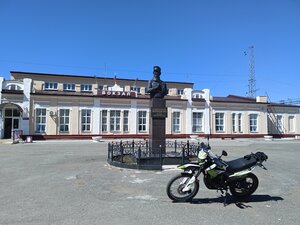 В.В. Верещагин (Perm Territory, Vereshchagino, kvartal Tsentr), monument, memorial