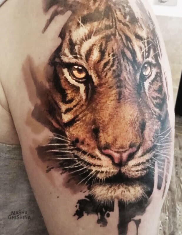 Tattoo studio Tattoo artist Masha Grishina, Saint Petersburg, photo