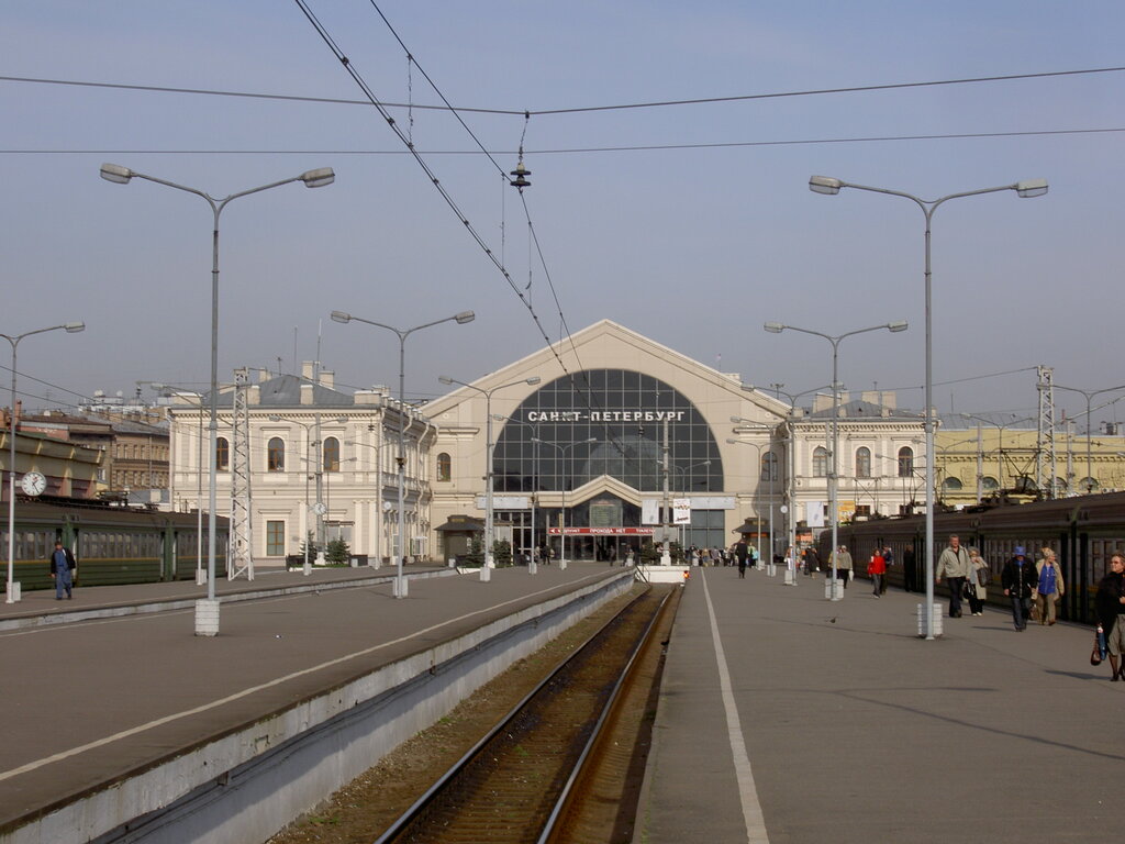 Жд станция санкт петербург