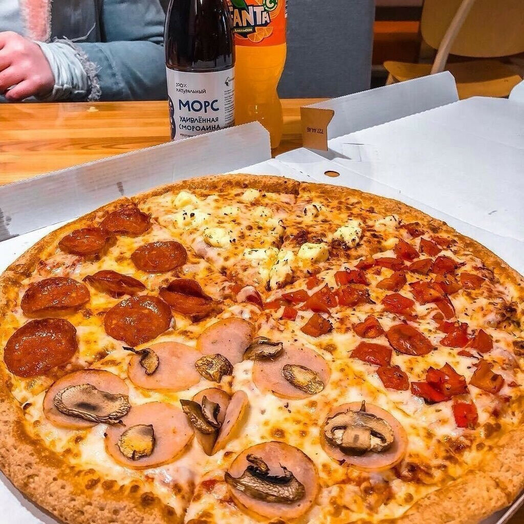 додо пицца четыре сезона из каких пицц фото 20