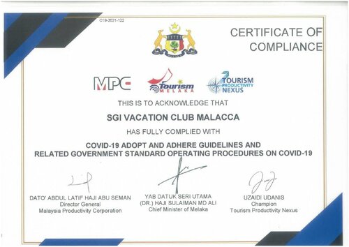 Внешний вид отеля Sgi Vacation Club Melaka в Малакке, фото 5