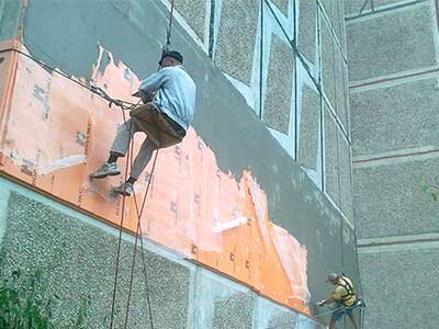 Construction and finishing works Uteplenie fasadov, Bobruisk, photo