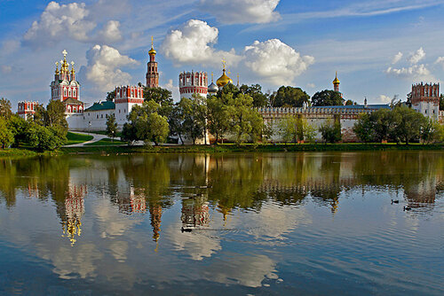 Монастырь Богородице-Смоленский Новодевичий женский монастырь, Москва, фото