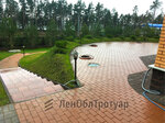 Lenobltrotuar (posyolok Romanovka, shosse Doroga Zhizni, 67), paving tile