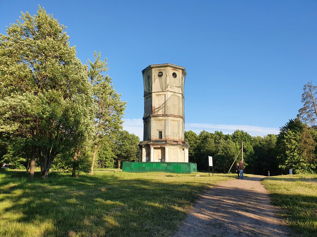 Достопримечательность Водонапорная башня, Гатчина, фото