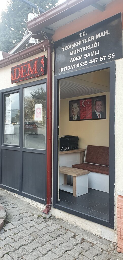 Government ministries, services Yedisehitler mahallesi muhtarligi, Isparta, photo