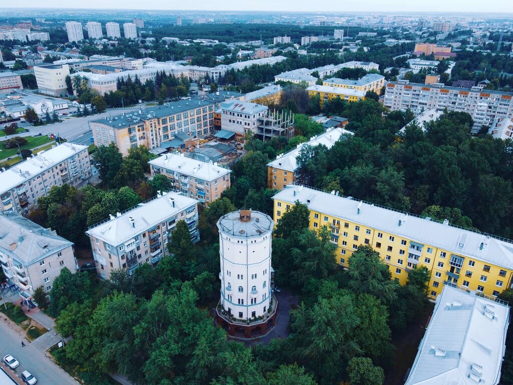 Landmark, attraction Residential Water Tower, Tula, photo