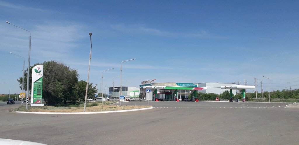 Gas station Bashneft-Roznitsa, Orenburg, photo