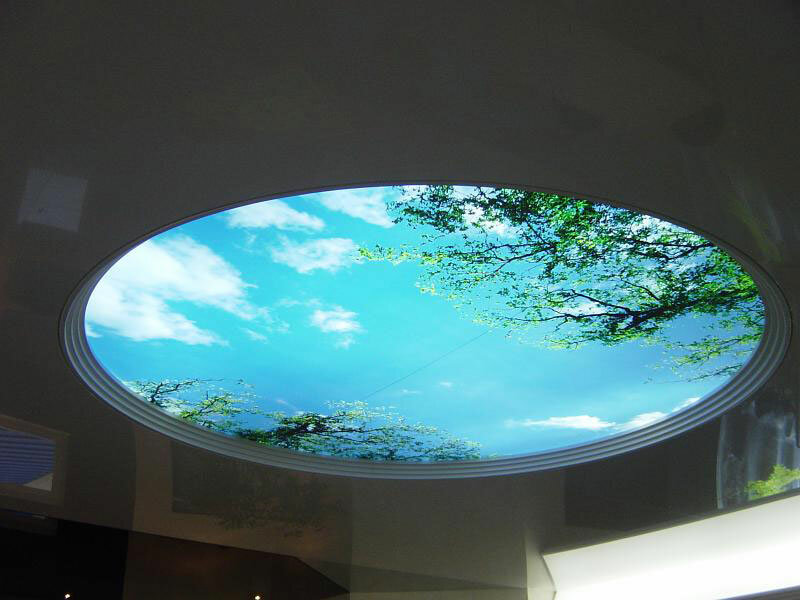 Натяжной потолок море