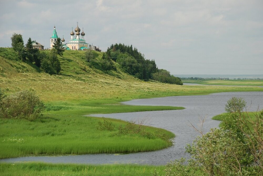 Село где есть храм