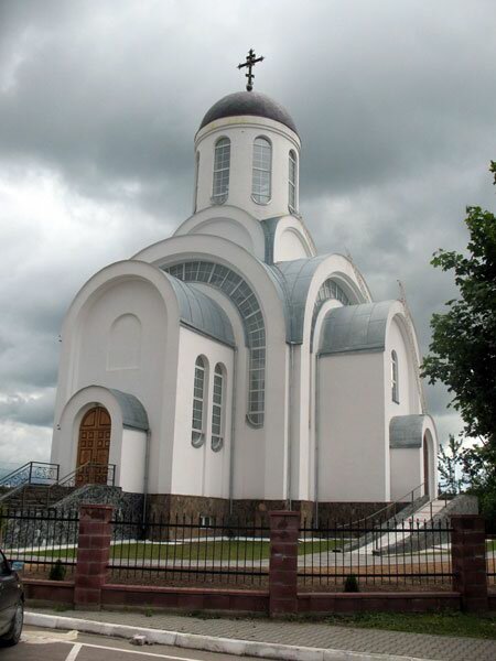 Церковь Евфросинии Полоцкой, Ивенец (Воложинский район), фотография. фасады