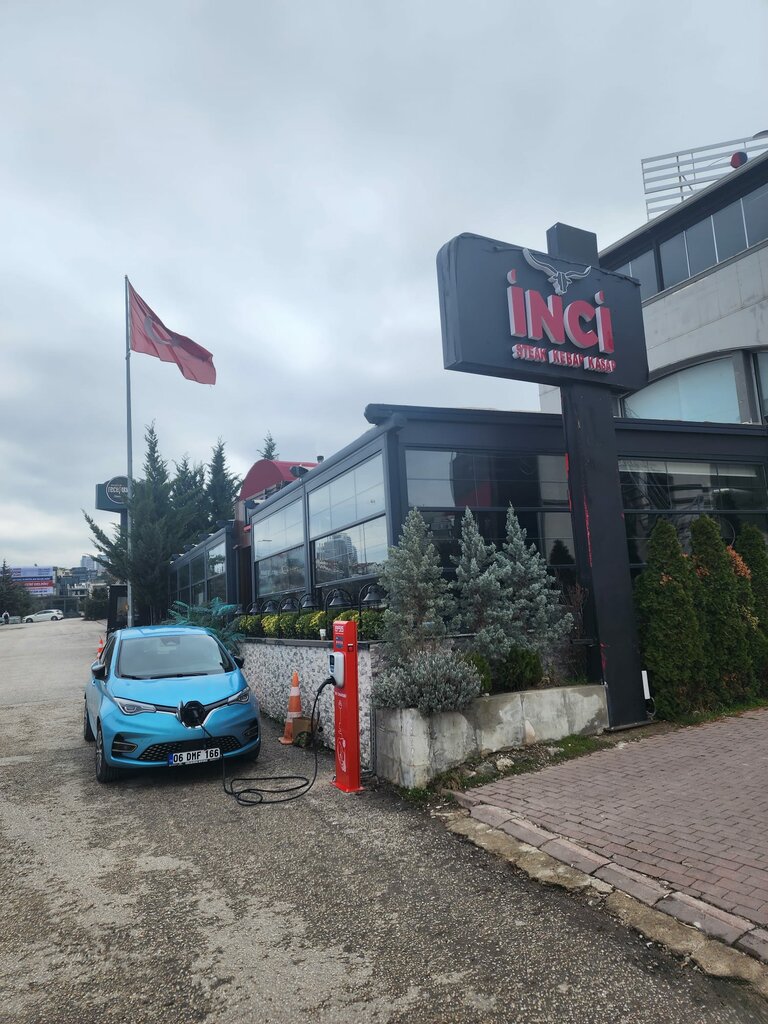 Electric car charging station Epsis, Ankara, photo