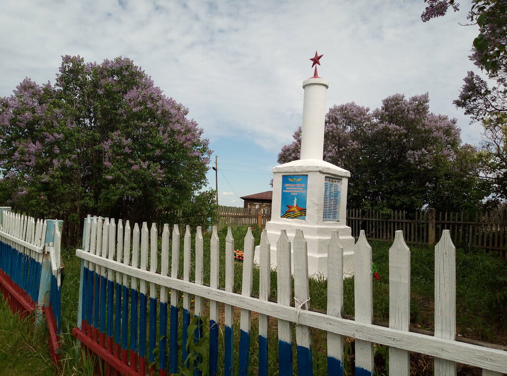 Monument, memorial Обелиск погибшим в годы Великой Отечественной войны, Kurgan Oblast, photo