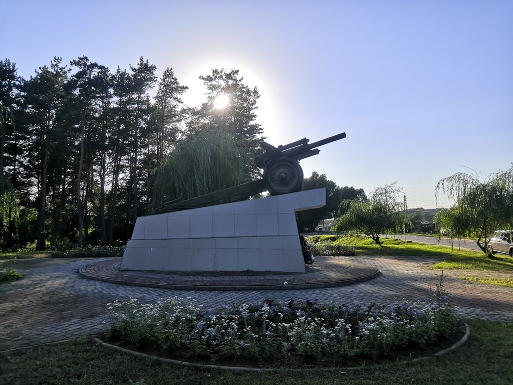 Monument, memorial Воинам-артиллеристам защитника города Суража в годы Велико Отечественной Войны, Suraj, photo