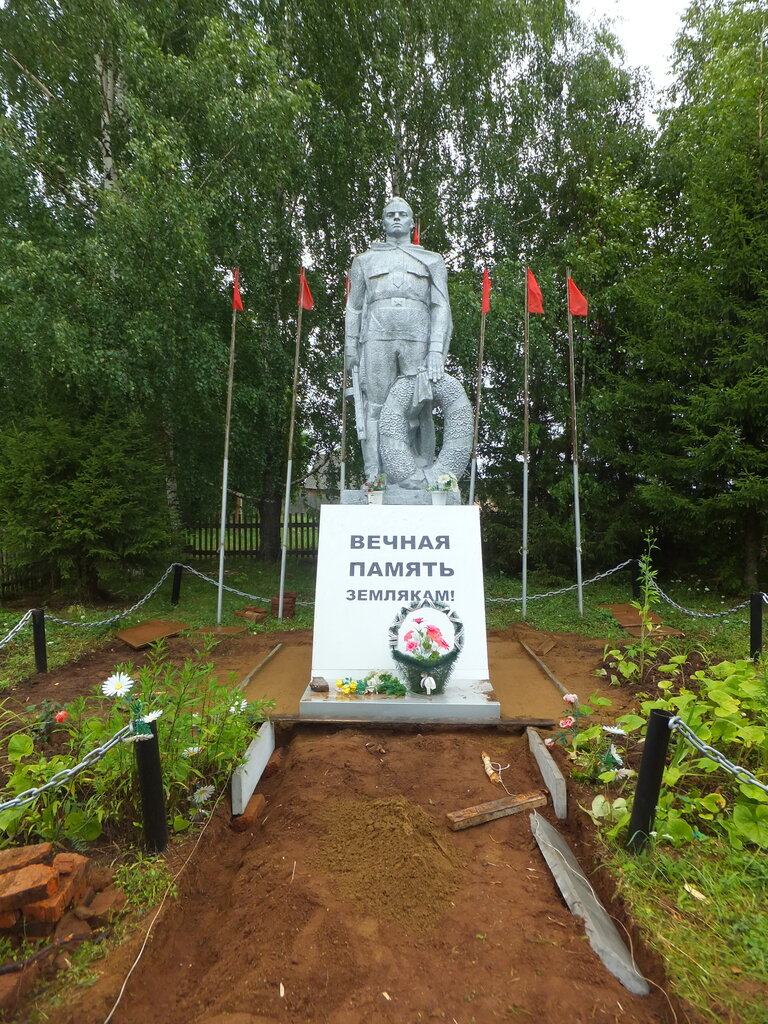 Monumento, memorial Землякам, павшим в годы Великой Отечественной войны, , foto