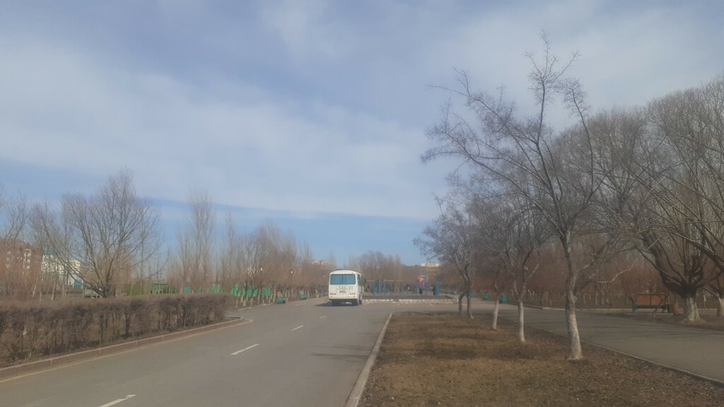 Urban forest Kazakhstan Sc Park, Astana, photo