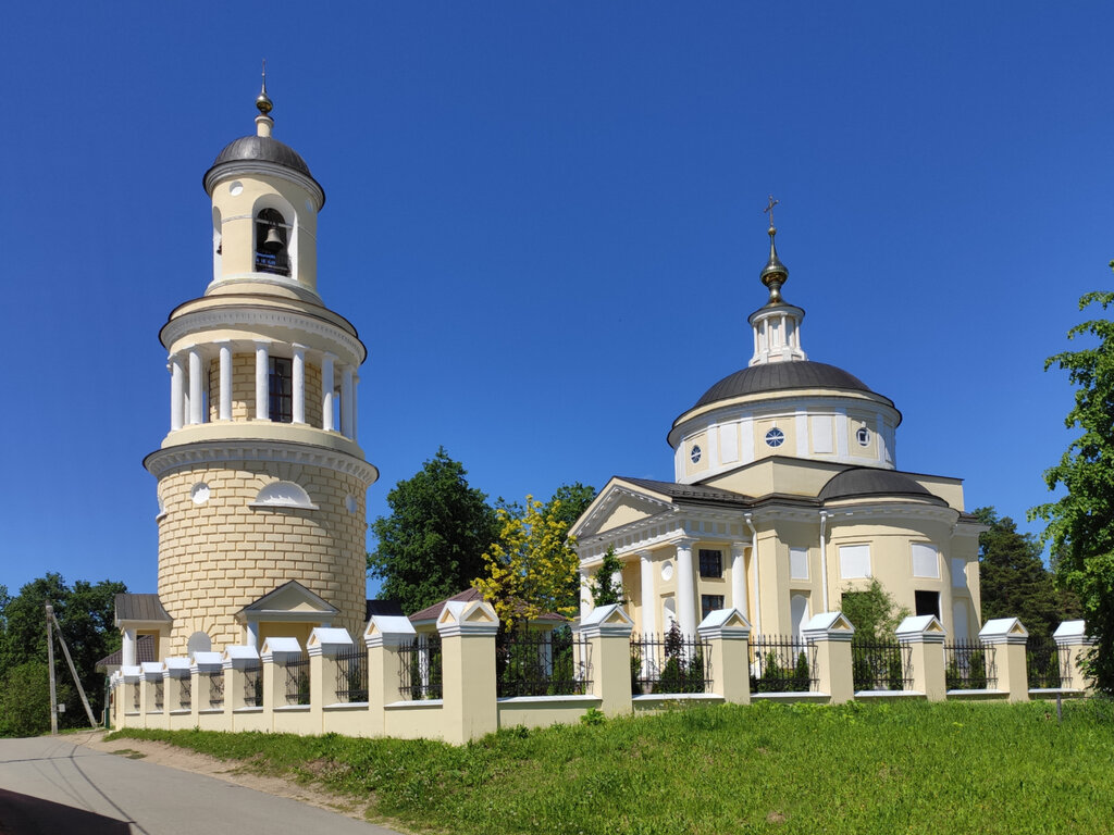 Orthodox church Church of St. Nicholas the Wonderworker in Nikolskoye-Gagarino, Moscow and Moscow Oblast, photo