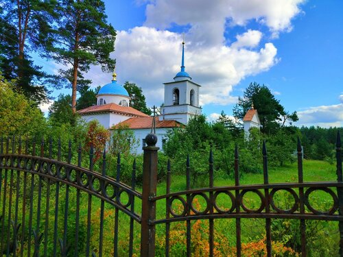 Orthodox church Tserkov Ikony Bozhiyey Materi Tikhvinskaya V Megrino, Vologda Oblast, photo