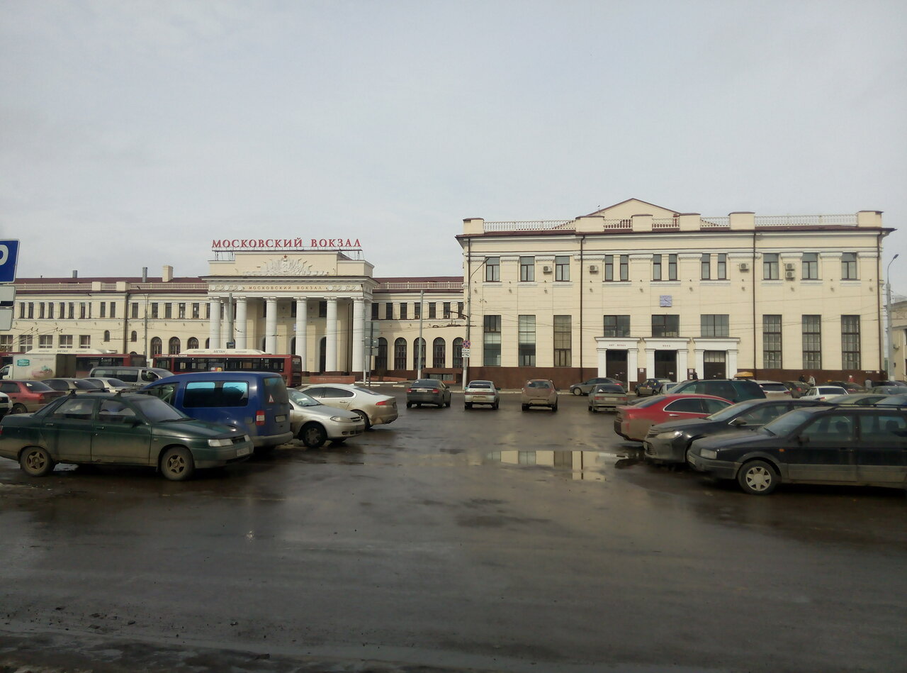 Панорама: Тула 1-Курская, железнодорожные грузоперевозки, Привокзальная ул....