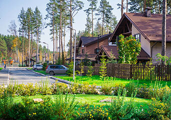 Housing complex Chastnyye vladeniya Obraztsovo, Yekaterinburg, photo