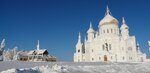 Compound of the Belogorsk St. Nicholas Missionary Monastery (Permskaya Street, 36), chapel, memorial cross