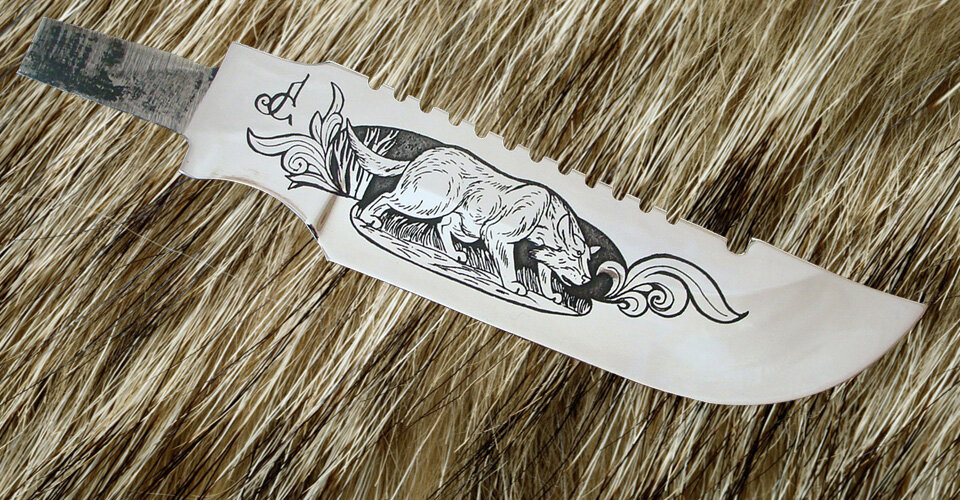 Гравировка на ноже рисунки