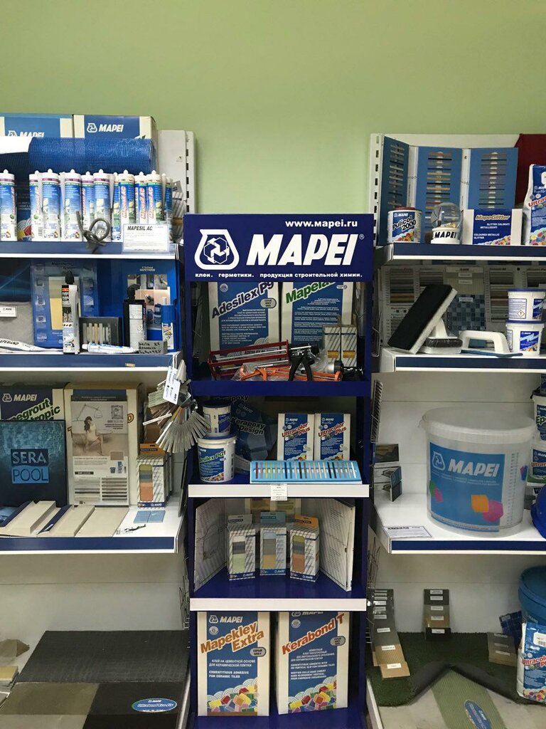 بيع مواد البناء بالجملة Stroyservis Mapei, Litokol, MasterEmaco, Sika ، موسكو، صورة
