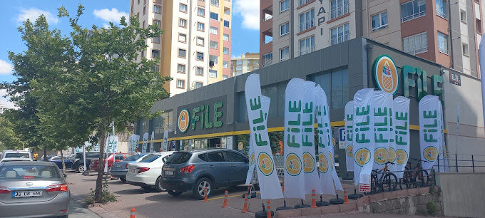 Supermarket File Market, Talas, photo