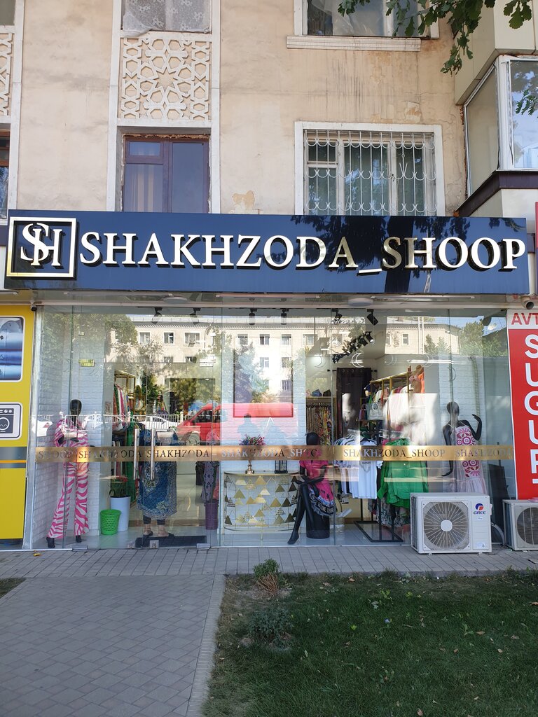 Kiyim-kechaklar do‘koni Shahzoda shop, Toshkent, foto
