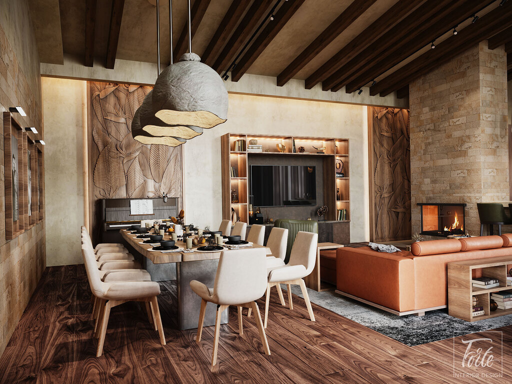 تصميم داخلي Forte Interior Design ، موسكو، صورة