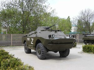 Бронированная разведывательно-дозорная машина БРДМ-2 (Krasnodar Territory, Anapa) ، نصب للتكنولوجيا