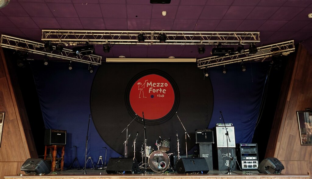 Music club Mezzo forte, Moscow, photo