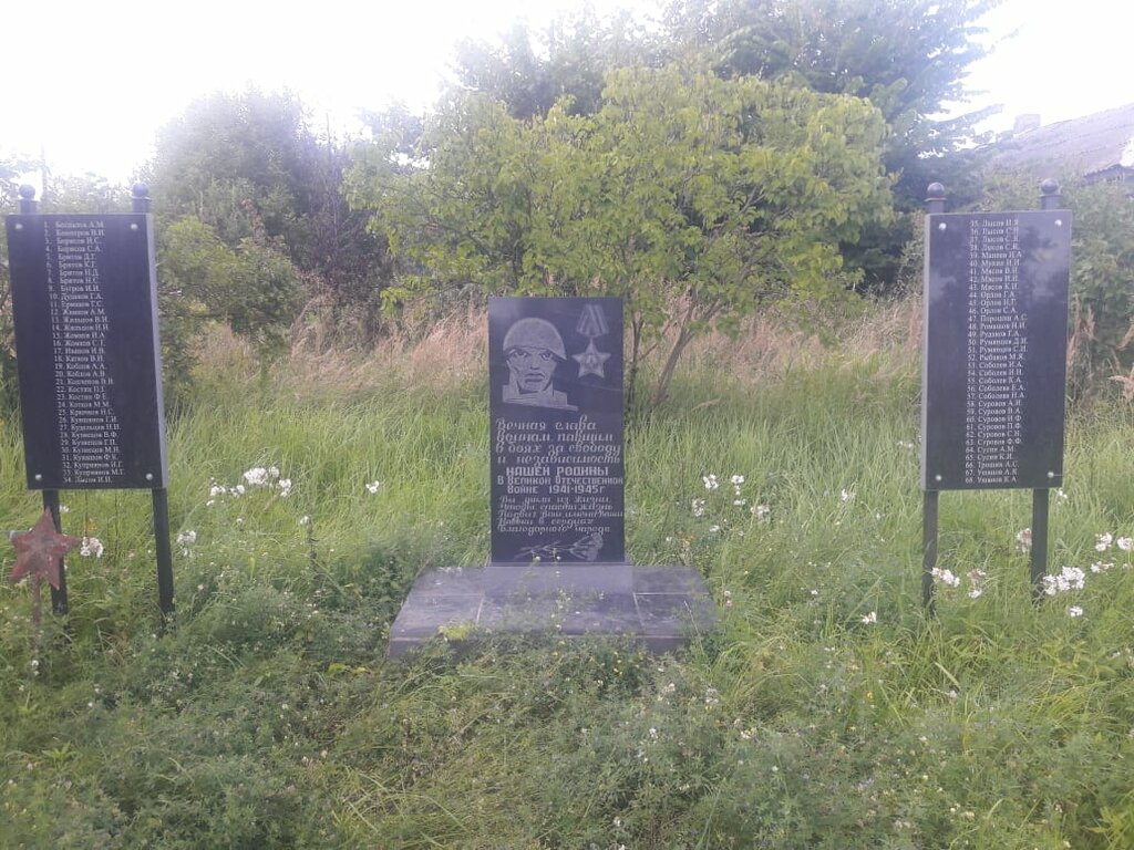 Monumento, memorial Землякам, павшим в годы Великой Отечественной войны, , foto